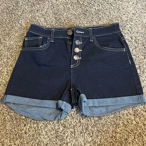 Justice jean shorts
